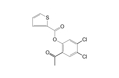 2-thiophenecarboxylic acid, ester with 4',5'-dichloro-2'-hydroxyacetophenone
