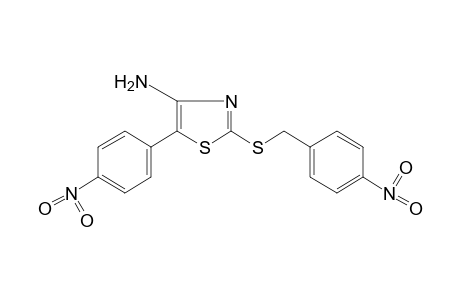 4-amino-2-[(p-nitrobenzyl)thio]-5-(p-nitrophenyl)thiazole