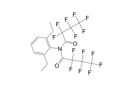 2,6-Diethylaniline, N,N-bis(heptafluorobutyryl)-