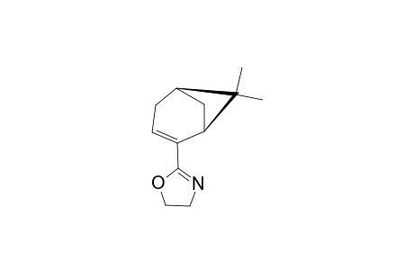 (-)-2-[(1R)-6,6-DIMETHYLBICYCLO-[3.1.1]-HEPT-2-EN-2-YL]-4,5-DIHYDRO-1,3-OXAZOLE