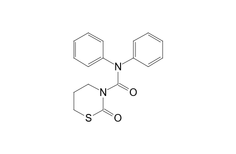 N,N-diphenyl-2-oxotetrahydro-2H-1,3-thiazine-3-carboxamide