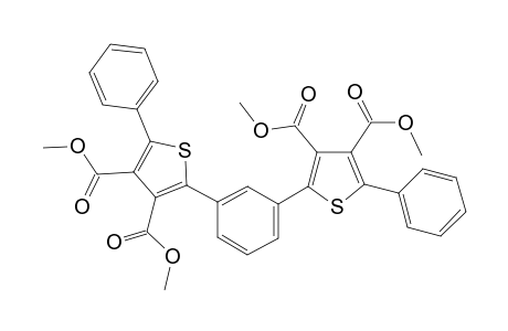 2,2'-(1,3-Phenylen)bis(5-phenyl-3,4-thiophendicarboxylate-dimethylester)