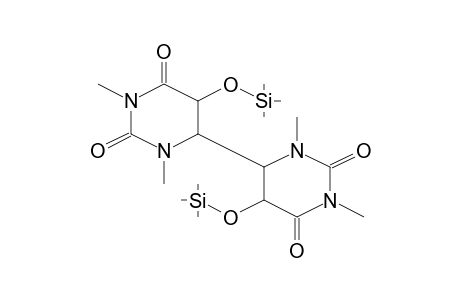 6-(1,3-dimethyl-2,6-dioxo-5-trimethylsilyloxy-hexahydropyrimidin-4-yl)-1,3-dimethyl-5-trimethylsilyloxy-hexahydropyrimidine-2,4-dione