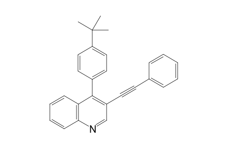 4-[4-(tert-Butyl)-phenyl]-3-(phenylethynyl)quinoline