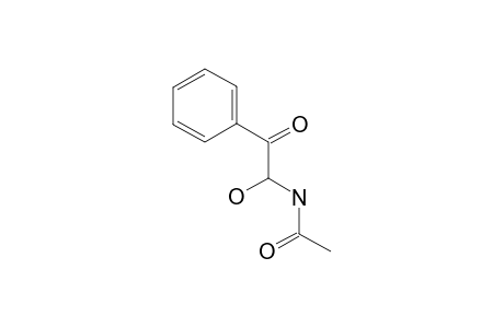 N-(1-hydroxy-2-keto-2-phenyl-ethyl)acetamide