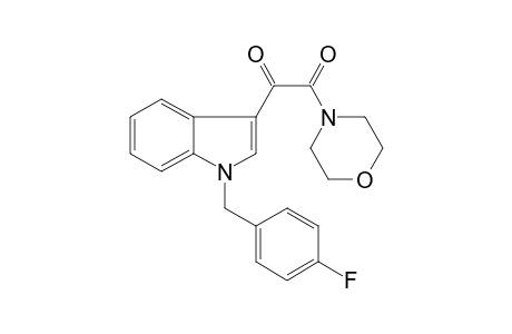 1-[1-(4-fluorobenzyl)-1H-indol-3-yl]-2-(4-morpholinyl)-2-oxoethanone