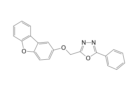 1,3,4-Oxadiazole, 2-[(benzo[b]benzofuran-2-yloxy)methyl]-5-phenyl-