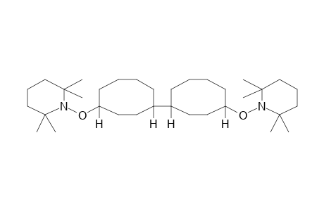 Erythro-(E)(1,4),(E)(1',4')-4,4'-bis[1-(2,2,6,6-tetramethylpiperidinyl)oxy]bicyclooctyl