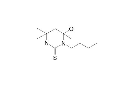 3-Butyl-4-hydroxy-4,6,6-trimethylhexahydropyrimidin-2-thione