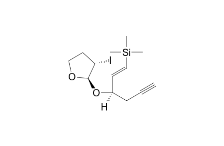 [(E)-(R)-3-((2R,3S)-3-Iodo-tetrahydro-furan-2-yloxy)-hex-1-en-5-ynyl]-trimethyl-silane