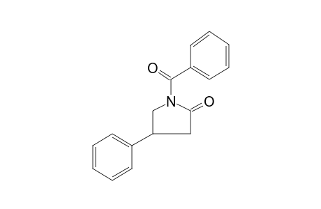 1-Benzoyl-4-phenyl-2-pyrrolidone