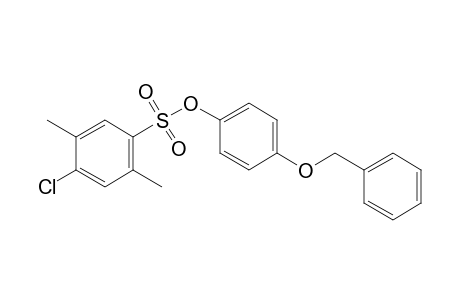 4-chloro-2,5-xylenesulfonic acid, p-(benzyloxy)phenyl ester