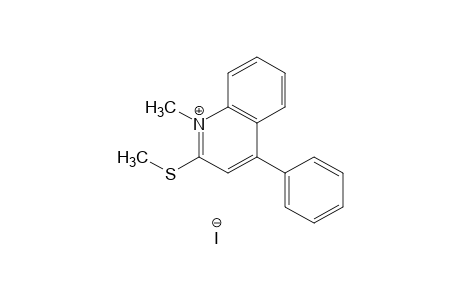 1-methyl-2-(methylthio)-4-phenylquinolinium