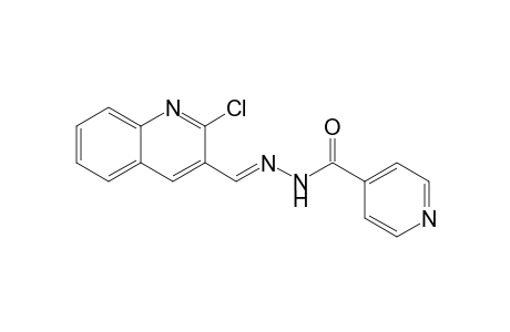 (E)-N'-((2-Chloroquinolin-3-yl)methylene)isonicotinohydrazide