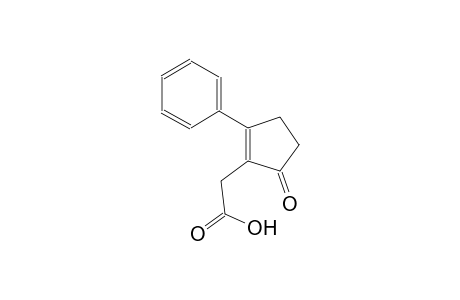 5-oxo-2-phenyl-1-cyclopentene-1-acetic acid