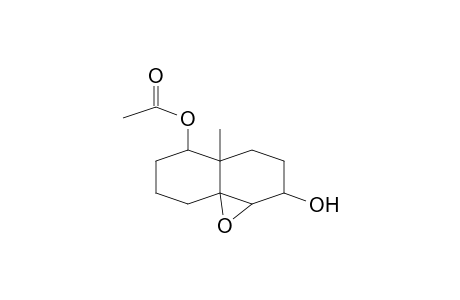 3H-NAPHTH[1,8A-B]OXIRENE-2,5-DIOL, OCTAHYDRO-4A-METHYL-5-ACETATE