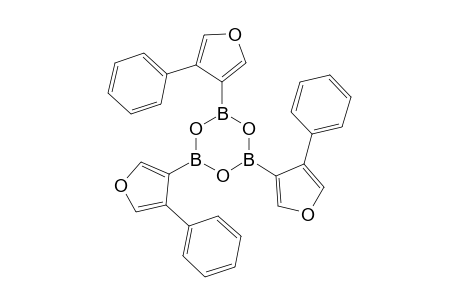 Tris{4-phenyl-3-furyl}boroxine