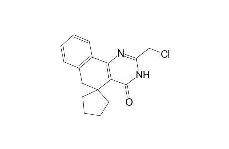 2-(chloromethyl)-3H-spiro[benzo[h]quinazoline-5,1'-cyclopentan]-4(6H)-one