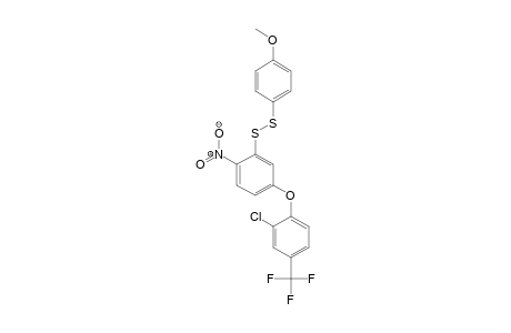 Disulfide, 5-[2-chloro-4-(trifluoromethyl)phenoxy]-2-nitrophenyl 4-methoxyphenyl