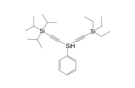 [[2-(Triethylsilyl)ethynyl][2-(triisopropylsilyl)ethynyl]silyl]benzene