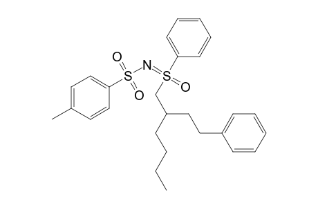 N-[keto-(2-phenethylhexyl)-phenyl-persulfuranylidene]-4-methyl-benzenesulfonamide