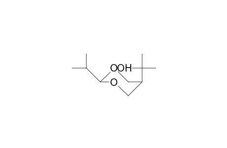 cis-5-(1-Hydroxy-1-methyl-ethyl)-2-isopropyl-1,3-dioxane