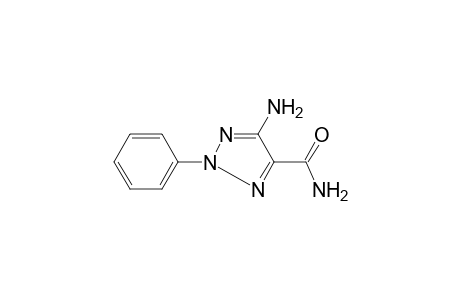 5-Amino-2-phenyl-2H-1,2,3-triazole-4-carboxamide