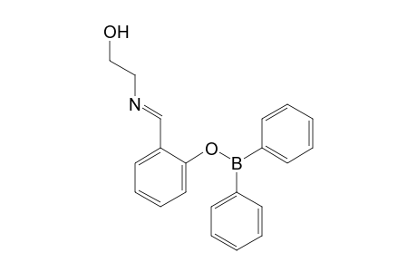 2-{[o-[(Diphenylboryl)oxy]benzylidene}amino}ethanol
