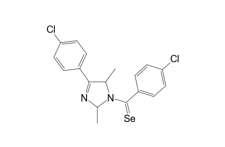 2,5-Dimethyl-1-[seleno(p-chlorobenzoyl)]-4-(p-chlorophenyl)-2H-1,3-imidazoline