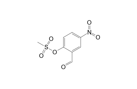 2-Formyl-4-nitrophenyl methanesulfonate