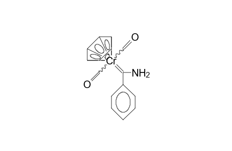 (Aminophenylcarbene)(.pi.-benzene)dicarbonylchromium(0)