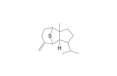 (1R)-cis-2,6-Epithio-cis-8-isopropyl-1-methyl-5-methylene-cis-bicyclo(5.3.0)decane