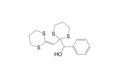1,3-Dithiane-2-methanol, 2-(1,3-dithian-2-ylidenemethyl)-.alpha.-phenyl-