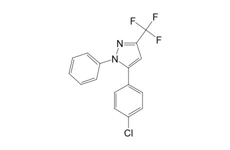 1-PHENYL-5-(PARA-CHLOROPHENYL)-3-TRIFLUOROMETHYL-PYRAZOLE
