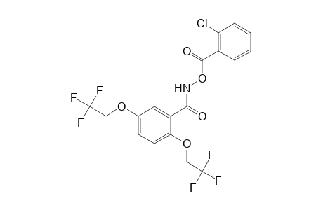 N-[2,5-BIS(2,2,2-TRIFLUOROETHOXY)BENZOYL]-O-(o-CHLOROBENZOYL)HYDROXYLAMINE