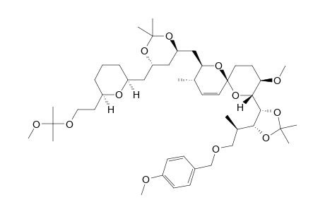 #31;(2R,3S,6R,8S,9S)-8-((4S,5S)-5-((S)-1-METHYL-2-(4-METHOXYBENZYLOXY)-ETHYL)-2,2-DIMETHYL-1,3-DIOXOLAN-4-YL)-9-METHOXY-2-((4S,6R)-6-[(2R,6S)-6-[2-(1-METHOXY-1