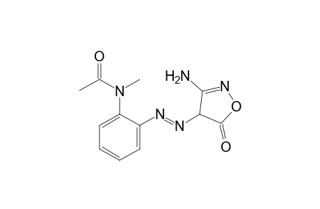 2'-[3-amino-5-oxo-2-isoxazolin-4-yl)azo]-N-methylacetanilide