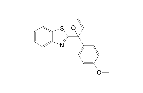 1-(1,3-Benzothiazol-2-yl)-1-(4-methoxyphenyl)-2-propen-1-ol