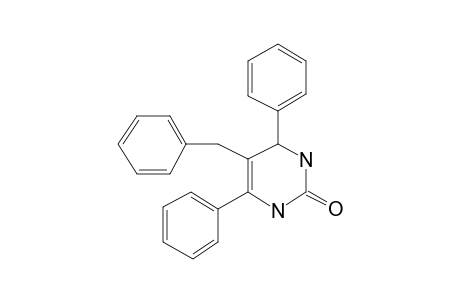 2-oxo-5-Benzyl-4,6-diphenyl-1,2,3,4-tetrahydropyrimidine