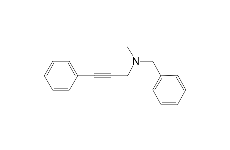 N-benzyl-N-methyl-3-phenyl-prop-2-yn-1-amine