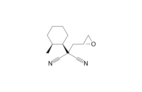 (1'R(*),2'S(*),2"S(*))-[2'-(2",3"-epoxypropyl)-2'-methylcyclohexyl]propanedinitrile