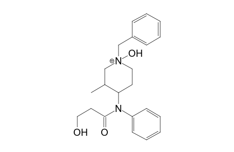 Isofentanyl (3-methyl-)-M (HO-alkyl-N-oxide) MS2