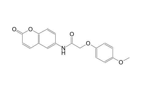 2-(4-methoxyphenoxy)-N-(2-oxo-2H-chromen-6-yl)acetamide