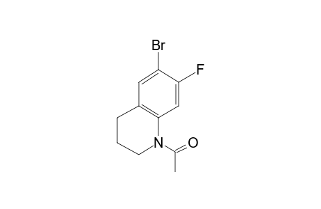 6-Bromo-7-fluoro-1,2,3,4-tetrahydroquinoline, tms