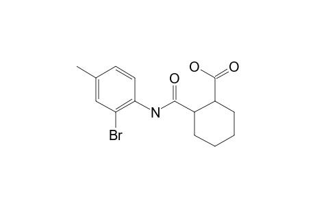 2-(2-Bromo-4-methyl-phenylcarbamoyl)-cyclohexanecarboxylic acid