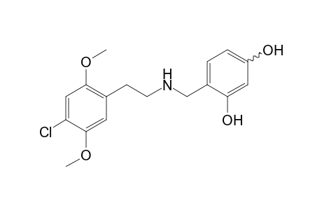 25C-NBOMe-M (O-demethyl-HO-) isomer 3 MS2