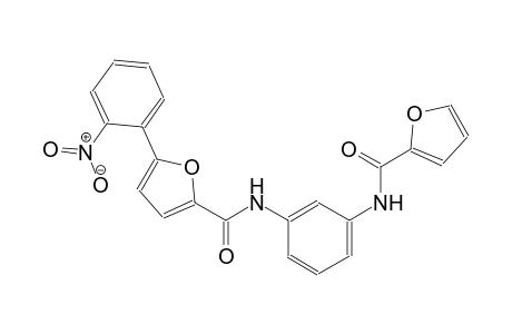 N-[3-(2-furoylamino)phenyl]-5-(2-nitrophenyl)-2-furamide