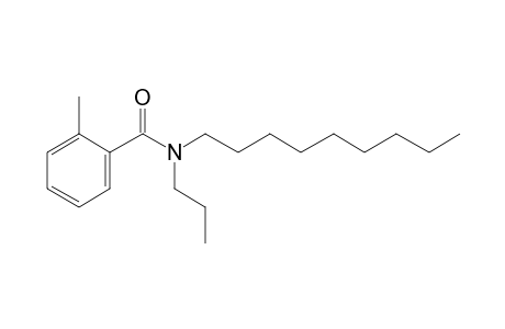 Benzamide, 2-methyl-N-propyl-N-nonyl-