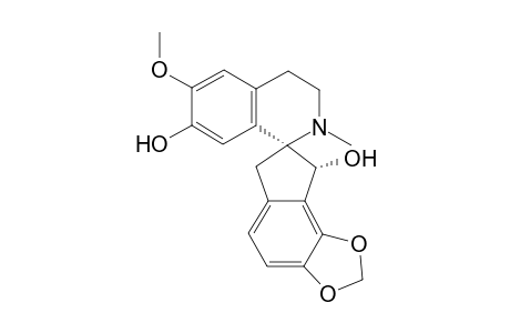 (7S,8R)-3',4',6,8-Tetrahydro-6'-methoxy-2'-methyl-2'H-spiro[indeno[4,5-d] [1,3]dioxole-7,1'-isoquinoline]-7',8-diol