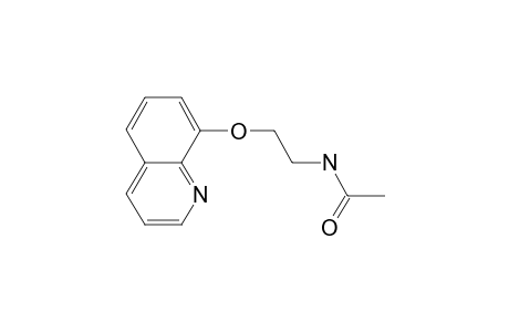 N-[2-(Quinolin-8-yloxy)-ethyl]-acetamide